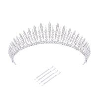 Didder Silver Tiaras and Crowns for Women Girls Birthday Wedding Tiara and Crown for Bride Stunning Rhinestone Tiara Headband Pageant Prom Queen Crown Quinceanera Halloween Party Costume Princess,