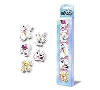 Diddl 5 Original Too Cute 3D Eraser Set - Multicoloured Plastic School Stationery Accessories - Collectible & Gift Idea for Children & 90s Fans