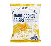 Diddly Squat Cheese & Onion Crisps 40g