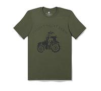 Diddly Squat Farm Shop Medium: Distressed Lambo Shirt Green