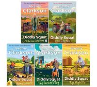 Diddly Squat Series 5 Books Collection Set By Jeremy Clarkson (A Year On The Farm, ‘Til The Cows Come Home, Pigs Might Fly, Home to Roost, The Farmer's Dog)