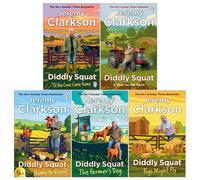Diddly Squat Series 5 Books Set By Jeremy Clarkson (A Year On The Farm, ‘Til The Cows Come Home, Pigs Might Fly, Home to Roost, The Farmer's Dog)