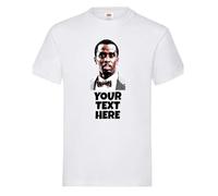 Diddy Customisable Personalised Kid's Children's T-Shirt Custom Tshirt Tee Kids Shirt Top Cute Funny Boys Girls Unisex White P
