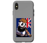 Didgeridoo Aussie Panda Didjeridu Aboriginal Case for iPhone X/XS