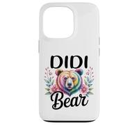DIDI Bear Floral Graphic for Mothers Day Moments Case for iPhone 13 Pro