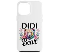 DIDI Bear Floral Graphic for Mothers Day Moments Case for iPhone 13 Pro Max