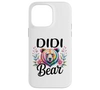 DIDI Bear Floral Graphic for Mothers Day Moments Case for iPhone 14 Pro Max