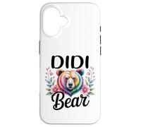 DIDI Bear Floral Graphic for Mothers Day Moments Case for iPhone 16