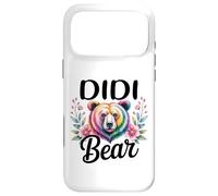 DIDI Bear Floral Graphic for Mothers Day Moments Case for iPhone 17 Pro Max