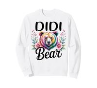 DIDI Bear Floral Graphic for Mothers Day Moments Sweatshirt