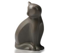 DiDiBirDi Pet Urns for Cats,Elegant Cat Cremation Urns Cremation Keepsake,Cat Urn for Ashes Remembering Pets Gift,Ceramics Ashes Funeral Urn Suitable for Small to Medium Cats