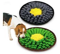 DiDiBirDi Sniffing Rug for Dogs 2 Pieces Sniffing Mat Interactive Dog Toy Sniffing Mat - Adjustable & Washable for Intelligence and Fragrance Training, Slow Eating and Stress Relief