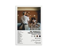 DIDIDO Kendrick Poster Lamar Mr. Morale & The Big Steppers Album Cover Canvas Posters for Room Aesthetic Gift Unframe:12x18inch(30x45cm)