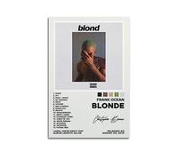 Didido Music Posters - 90s Frank Ocean Blond Art, 24x36in (60x90cm), Modern Family Bedroom Decor