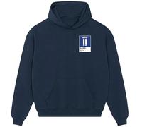 Didier Drogba 11 Football Shirt Frame Men's Hoodie - Navy / S