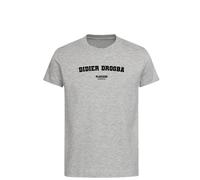 Didier Drogba Kids T-Shirt - Gray / 3-4 years