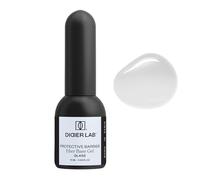 DIDIER LAB Fiber Gel Base Coat Clear 10 ml - Strengthening LED UV Nail Base Coat with Fiberglass Particles - Long Lasting Self Leveling Formula with Vitamins for Natural Looking Nails