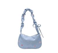 DIDILLX Stylish Japanese Inspired Canvas Underarm Purse Spacious Interior Shoulder Bag Casual Outfit Companion Lightweight Practical Bag