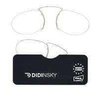 DIDINSKY CherryReading glasses for men and women. Portable glasses With Pocket Hard Case. Stylish frameless glasses for Optimal comfort. Fashion glasses. 4 colors - LOUVRE