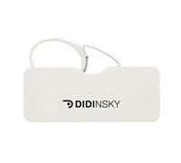 DIDINSKY Reading Glasses for Men and Women. Pocket Hard Case. Frameless Stylish Glasses for Optimal Comfort. White +2.5 - ORSAY