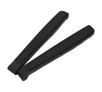 Didiseaon 1 Pair Black Plastic Armrest Cushion for Chair, Non-slip Attachment Recliner and Desk Chair Replacement Armrest Pads Suitable for Outdoor Camping Use