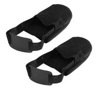 Didiseaon 1 Pair Bowling Shoe Covers Shoe Slider Bowling Supplies Black Cotton Smooth Short Flannelette Easy to Wear Helps Slippery Elastic Band Adjustable