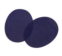 Didiseaon 1 Pair Iron-on Clothes Repair Patches Oval Shape Made of Imitation Suede Fabric Suitable for Bag and Clothes Costume DIY Decor