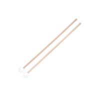 Didiseaon 1 Pair Khaki Wood Marimba Mallets with Good Texture for Fuller Sound, Professional and Student Percussion Instrument Accessories for Xylophone and Marimba Playing