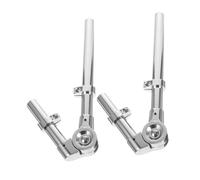 Didiseaon 1 Pair Tom Drum Bracket Sturdy Drum Stand with Unique Suspension Design Lightweight and Compact Easy to Install for Percussion Instruments