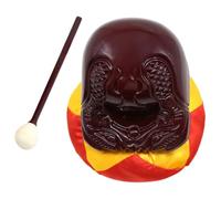 Didiseaon 1 Set Buddhist Wooden Instrument Set with Stick Durable Percussion Tool for Meditation and Early Education Woodblock for Childrens Activities and Spiritual Practices
