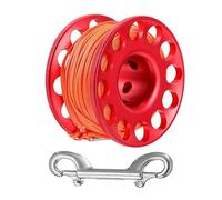 Didiseaon 1 set Cave Diving Finger Spool Diving Buoy Spool for Snorkeling Portable Easy to Use with Sturdy Snap Clip for Smooth Line Operation
