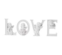 Didiseaon 1 Set Creative Valentine Love Resin Ornaments Set Romantic Love Letters Statue for Home Decor for Weddings Anniversaries and Special Occasions