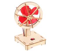Didiseaon 1 Set DIY Assembly Fan Kit Educational for Hands Science Project with Electric Head Shaking Function Stem Activity for Boys and Enhance Hand Eye Coordination and Intellectual