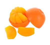 Didiseaon 1 Set Orange Fruit Puzzle for Engaging Learning Game Safe Preschool Teaching Puzzle for Teaching Fruits and Shapes Educational for Boys