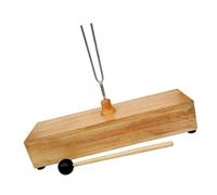 Didiseaon 1 Set Tuning Fork with Hammer and Base for Acoustic Experiments Chakra Therapy and Musical Instrument Tuning Durable Design Easy to Use Produces Clean Sound