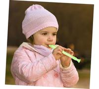 Didiseaon 10 pcs Mini Plastic Flutes for Transparent Music Instruments Portable Lightweight Recorder for Beginner S Early Education and Hand-eye Coordination Development Random Color
