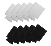 Didiseaon 10 Pcs Reusable Insulated Beer Can Covers Washable Beverage Sleeves with Anti-Slip Grip Sturdy Soda Cooler Sleeves for Extended Cold Drink Protection for Parties and Outdoor Use