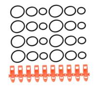 Didiseaon 10 Sets Creative Fishing Hook Keepers with Rings for Sea Fishing Rods Portable Lightweight Accessories for Outdoor Lure and Bait Hook Storage