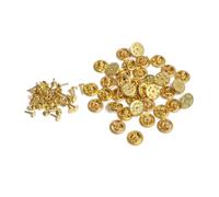 Didiseaon 100 Sets Lapel Pin Backs with Tie Tacks Butterfly Clutch Metal Long DIY Brooch Jewelry Accessories Replacement for Badge Name Tag Crafting