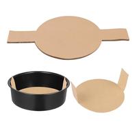 Didiseaon 100 Sheets 8-inch Natural Round Parchment Paper Cake Pan Liners Loaf Pan Baking Liners for Home Bakery and Restaurant Use