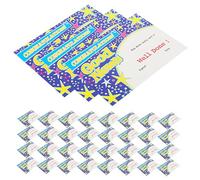 Didiseaon 100 Sheets Cartoon Award Certificates Thick Paper English Printed Completion Recognition Certificates for Preschool Elementary Student Motivation