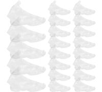 Didiseaon 1000pcs Plastic Foot Soak Bags Disposable Long Tube Foot Covers for Moisturizing Extended Coverage Socks for Peeling Waxing and Bath Treatments