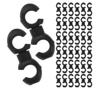 Didiseaon 100pcs Bike Cable Guide Clips for Brake and Shifter Cables Bicycle Wire Clasps for Mountain and Road Bikes S Clips and Frame Protection