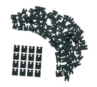 Didiseaon 100pcs Black Jumper Caps Kit Standard Shunt Connectors for Circuit Board Short Circuit Connections for DIY Projects and Debugging