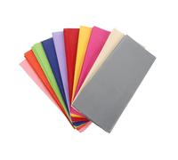 Didiseaon 100pcs Colored Tissue Paper for Packaging and Crafts Tear-resistant Origami Sheets for Handmade Flower Bouquets DIY Art Projects Wrap Party and Holiday Decoration