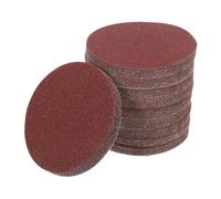 Didiseaon 100pcs Flocking Sanding Discs Grits for Drill Attachment Circular Sandpaper Pads for Furniture Auto Parts Polishing and Grinding Efficient Sandpaper Discs