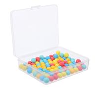 Didiseaon 100PCS Plastic Counting Beads for Math Learning Probability Teaching Balls for Classroom Activities and Educational Games Enhancing Counting Accuracy and Calculation Skills