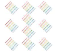 Didiseaon 100pcs Removable Food Labels for Freezer Storage, Paper Jar Labels Quick Application and Easy Identification, Self-Adhesive Food Date Stickers for Kitchen and Cold Storage