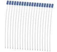 Didiseaon 100pcs Stainless Steel Cable Wire Seals Numbered Anti-tamper Truck Trailer Seals for Freight Containers Shipping Security Tags Self-locking Protection