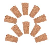 Didiseaon 100pcs Tapered Cork Stoppers for Wine Bottles Natural Cork Bottle Plugs Replacement Seal and Beverage Containers DIY Home Use